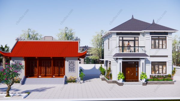 Nhà 2 tầng mái Nhật diện tích: 8.4x9.4m - V665 - Hình ảnh 7
