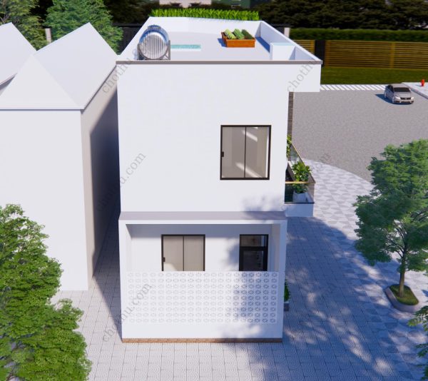 Nhà phố 2 mặt tiền vát sang trọng diện tích: 5x20m - V434 - Hình ảnh 7