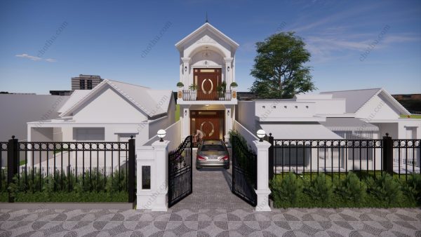 Nhà 2 tầng mái Thái diện tích: 5x20m - V730