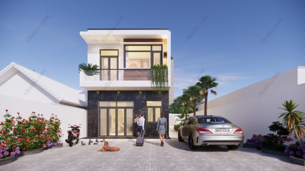 Nhà 2 tầng hiện đại diện tích: 6x10,8m - V743