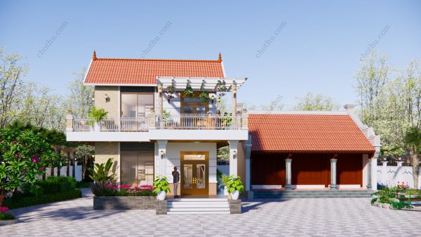 Nhà 2 tầng mái Thái diện tích: 7.2x15m - V770 - Hình ảnh 2