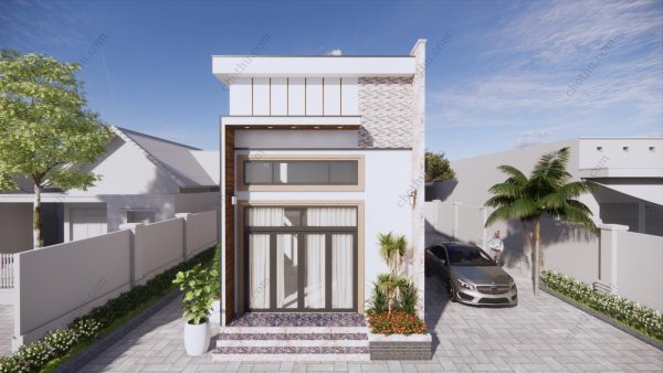 V324 - Nhà gác lửng siêu tiện nghi 4,5x16m