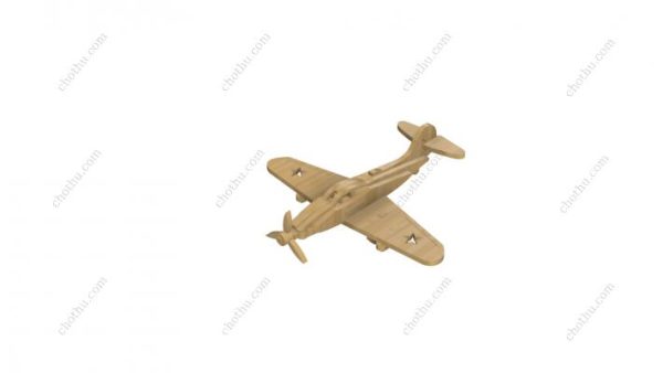 Mô hình máy bay quân sự B52 bằng gỗ – Mô hình 3D tệp cắt bằng laser - Hình ảnh 2