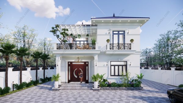 Nhà 2 tầng mái Nhật diện tích: 11x9m - V713 - Hình ảnh 2
