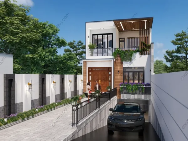 Nhà 2 tầng, xu hướng thiết kế đang được lựa chọn hiện nay diện tích: 7.1x15m - V868 - Hình ảnh 8