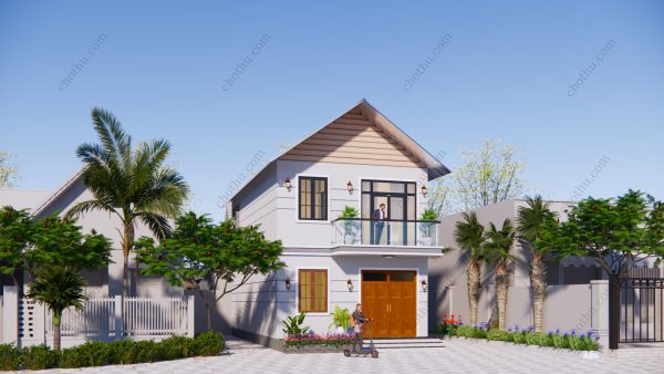 Nhà 2 tầng mái Thái đẹp, đầy đủ công năng diện tích: 6.3x11.85m - V804 - Hình ảnh 3