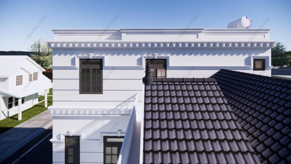 Mẫu nhà mái Thái diện tích: 10x11m - V664 - Hình ảnh 3