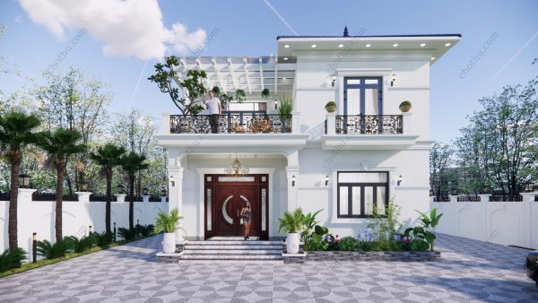 Nhà 2 tầng mái Nhật diện tích: 11x9m - V713 - Hình ảnh 3