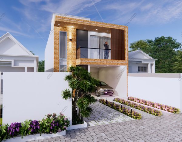 Nhà 2 tầng hiện đại diện tích: 7x16m - V736 - Hình ảnh 3