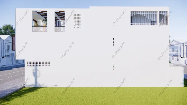 Nhà phố 3 tầng hiện đại diện tích: 5x20m - V815 - Hình ảnh 8