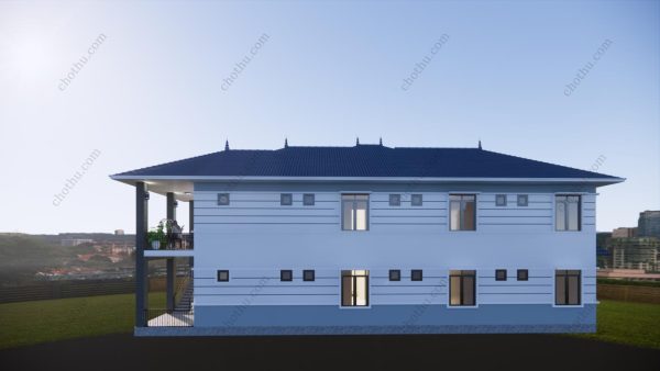 Nhà 2 tầng mái Nhật diện tích: 10x23.5m - V455 - Hình ảnh 4