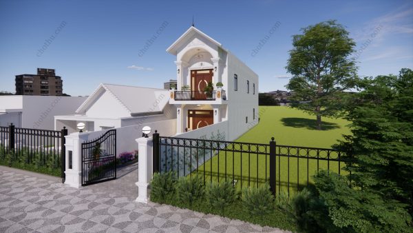 Nhà 2 tầng mái Thái diện tích: 5x20m - V730 - Hình ảnh 3