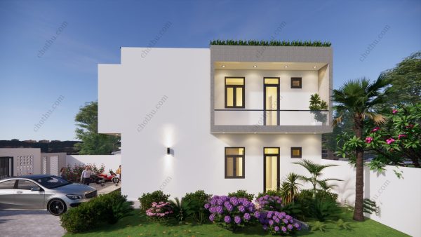Nhà 2 tầng hiện đại diện tích: 6x10,8m - V743 - Hình ảnh 4