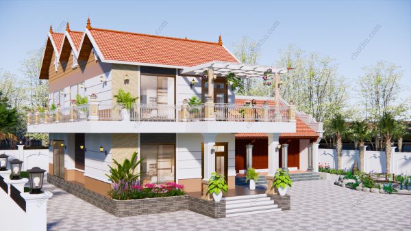 Nhà 2 tầng mái Thái diện tích: 7.2x15m - V770 - Hình ảnh 4