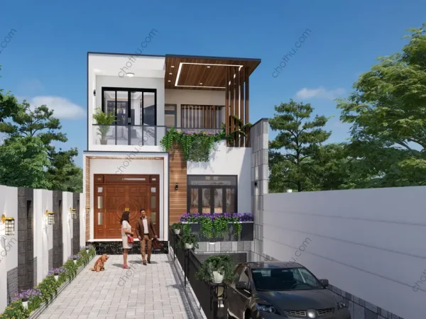 Nhà 2 tầng, xu hướng thiết kế đang được lựa chọn hiện nay diện tích: 7.1x15m - V868 - Hình ảnh 7