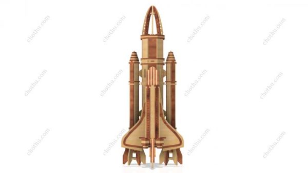 Tàu con thoi Apollo – Tệp cắt laser SVG - Hình ảnh 3