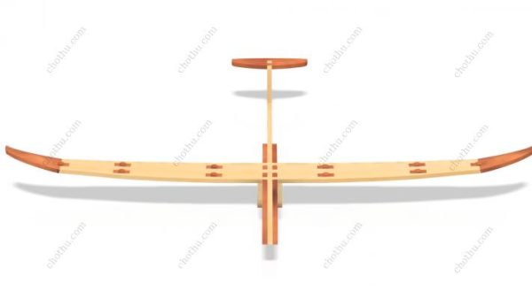 Mô hình tàu lượn tự làm – Mô hình 3D cắt laser - Hình ảnh 3