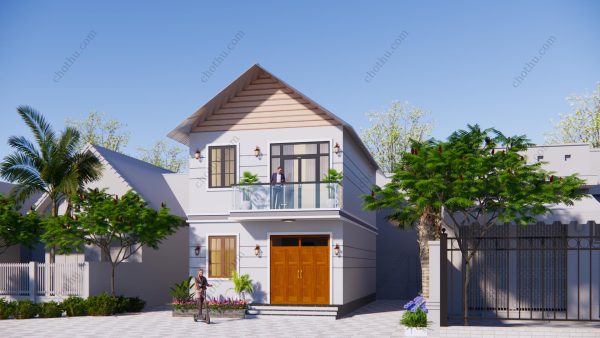Nhà 2 tầng mái Thái đẹp, đầy đủ công năng diện tích: 6.3x11.85m - V804 - Hình ảnh 4