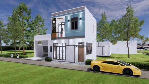 Nhà 2 tầng mái bằng diện tích: 6x7m - V696 - Hình ảnh 4