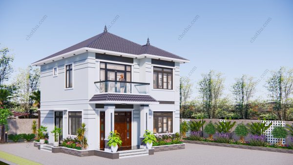 Nhà 2 tầng mái Nhật diện tích: 8.4x9.4m - V665 - Hình ảnh 4