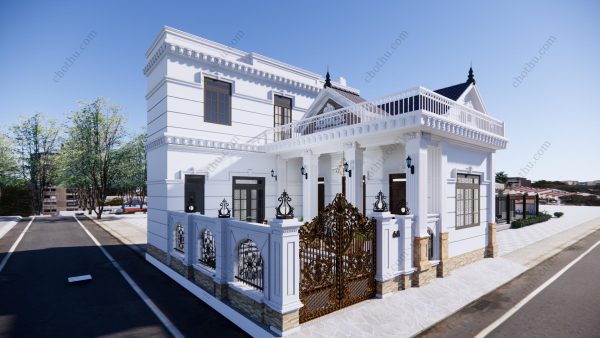Mẫu nhà mái Thái diện tích: 10x11m - V664 - Hình ảnh 4