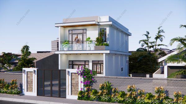 Nhà 2 tầng mái bằng diện tích: 6x13.1m - V695 - Hình ảnh 6