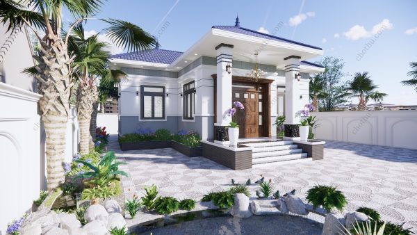 Nhà cấp 4 mái Nhật, sân vườn đẹp diện tích: 8.65x11m - V598 - Hình ảnh 4