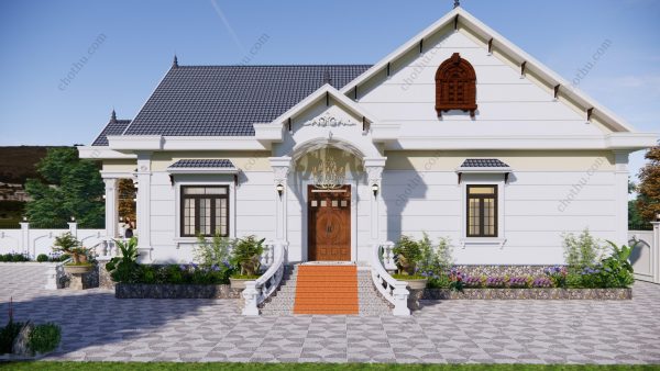 Nhà cấp 4 mái Thái diện tích 8.5x25m - V775 - Hình ảnh 4