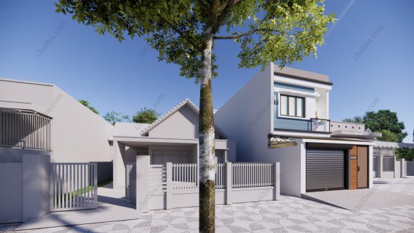Nhà 2 tầng hiện đại diện tích: 5,4x19,25m - V672 - Hình ảnh 4