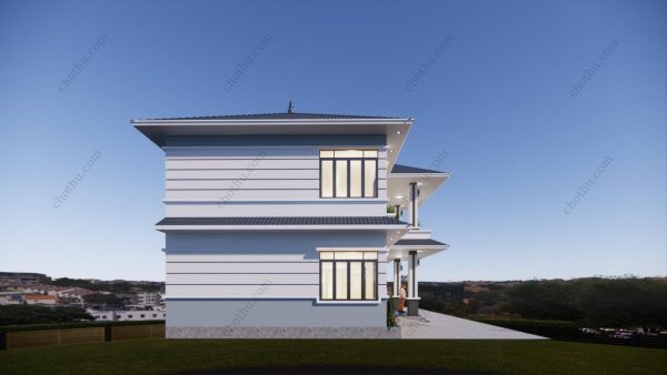 Nhà 2 tầng mái Nhật diện tích: 10x23.5m - V455 - Hình ảnh 5