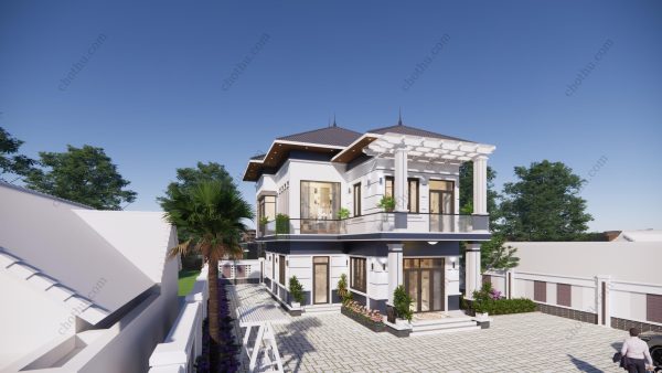 Nhà 2 tầng mái Nhật diện tích: 9,6x12,7m - V731 - Hình ảnh 5