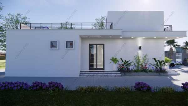 Nhà cấp 4 mái bằng vừa tiện nghi vừa rẻ diện tích: 7x15m - V526 - Hình ảnh 5