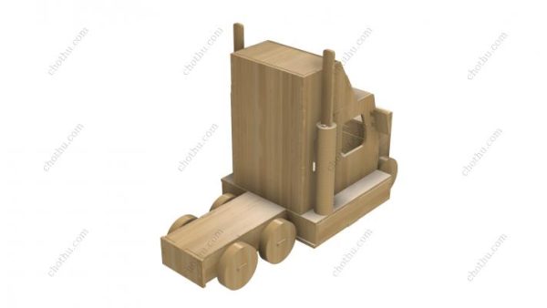 Tệp kỹ thuật số đồ chơi, mô hình container để cắt laser - Hình ảnh 5