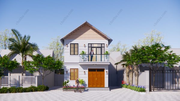 Nhà 2 tầng mái Thái đẹp, đầy đủ công năng diện tích: 6.3x11.85m - V804 - Hình ảnh 5