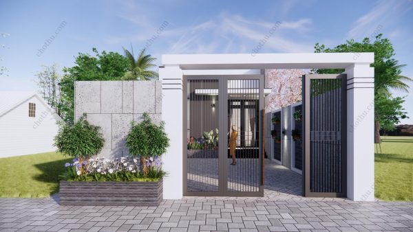 Nhà cấp 4 mái bằng diện tích: 5,8x20,3m - V706 - Hình ảnh 5