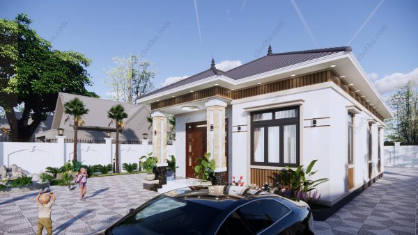 Nhà cấp 4 mái Nhật diện tích 12x13,4m - V712 - Hình ảnh 5
