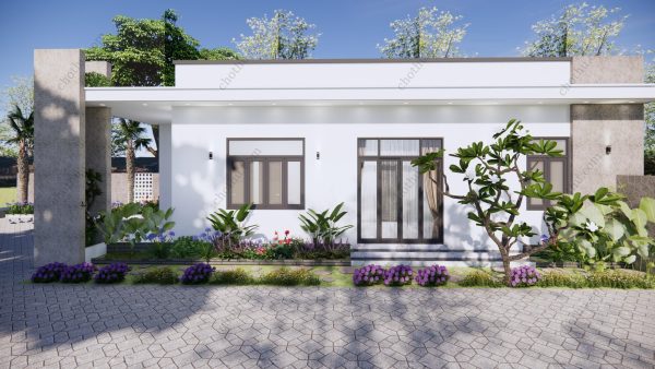 Nhà cấp 4 mái bằng diện tích: 7,2x15m - V678 - Hình ảnh 5