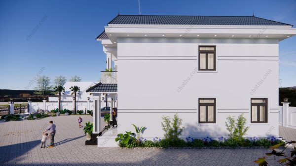 Nhà ống 2 tầng mái Thái đẹp diện tích: 5.2x11.4m - V808 - Hình ảnh 5