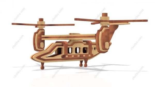 Mô hình cắt laser SVG trực thăng Bell V-280 Valor - Hình ảnh 5