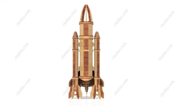 Tàu con thoi Apollo – Tệp cắt laser SVG - Hình ảnh 4