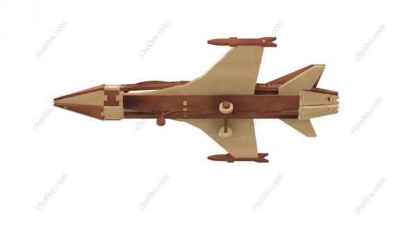 F-16 Fighting Falcon – Mô hình tệp cắt laser 3D - Hình ảnh 5