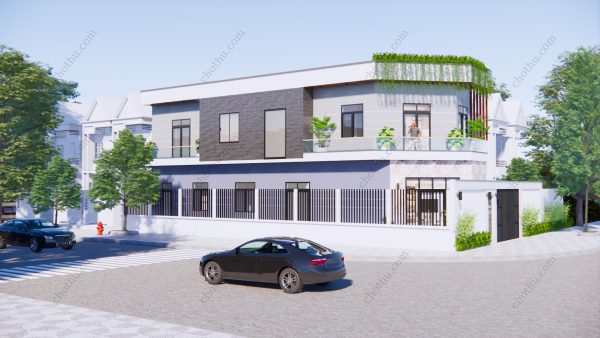 Nhà phố 2 mặt tiền vát sang trọng diện tích: 5x20m - V434 - Hình ảnh 6