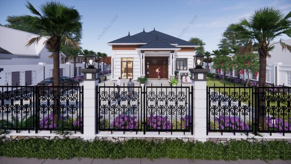 Nhà cấp 4 mái Nhật hot nhất hiện nay diện tích: 15x12m - V624 - Hình ảnh 6