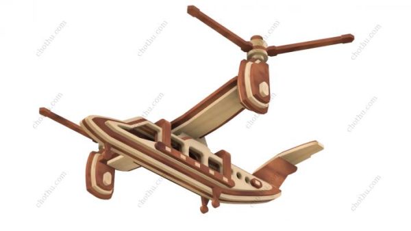 Mô hình cắt laser SVG trực thăng Bell V-280 Valor - Hình ảnh 6