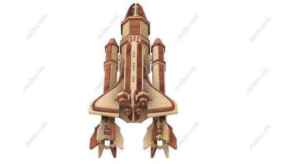 Tàu con thoi Apollo – Tệp cắt laser SVG - Hình ảnh 5