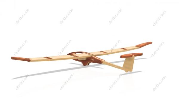 Mô hình tàu lượn tự làm – Mô hình 3D cắt laser - Hình ảnh 6