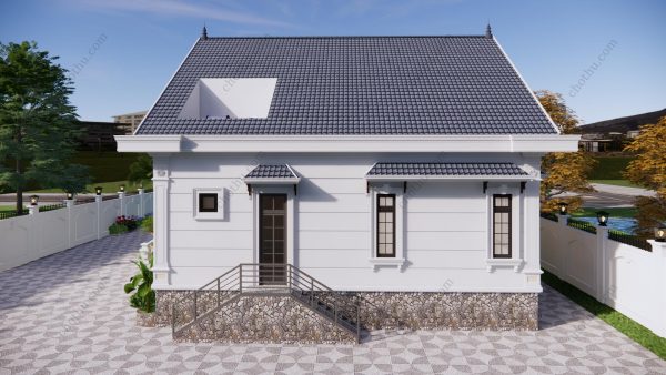 Nhà cấp 4 mái Thái diện tích 8.5x25m - V775 - Hình ảnh 7