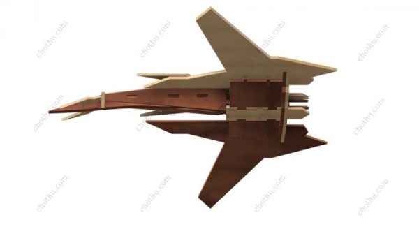 Star of War II – Mô hình 3D tệp cắt bằng laser - Hình ảnh 6