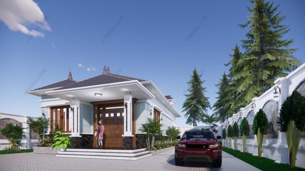 Nhà cấp 4 đẹp ấn tượng với mái Nhật diện tích: 8x14,5m - V386 - Hình ảnh 7