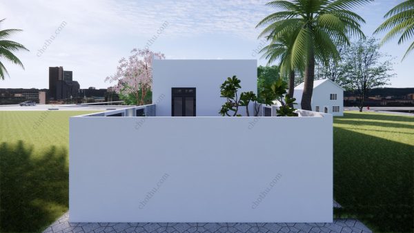 Nhà cấp 4 mái bằng diện tích: 5,8x20,3m - V706 - Hình ảnh 7